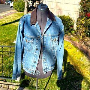 Vintagege men’s Marlbororo Jean jacket mediumm